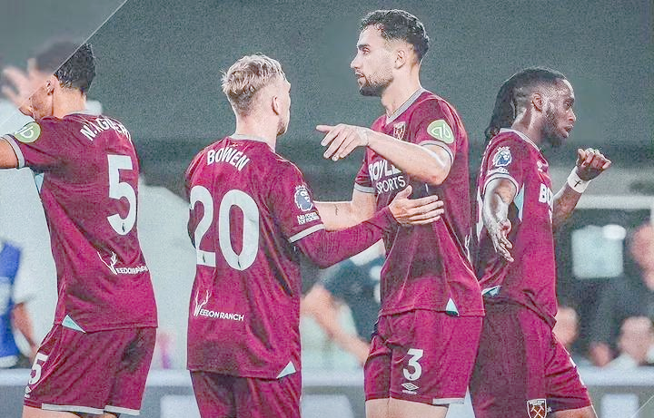 伦敦德比再掀战争，西汉姆联难敌切尔西